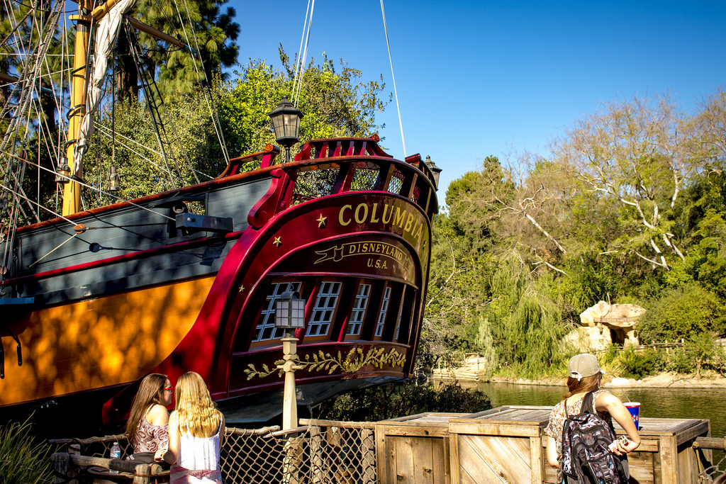 Sailing Ship Columbia - Disneyland - CLOSED in Anaheim ...