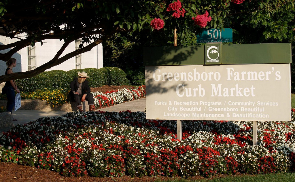 Greensboro Farmer's Curb Market in Greensboro, North Carolina Kid