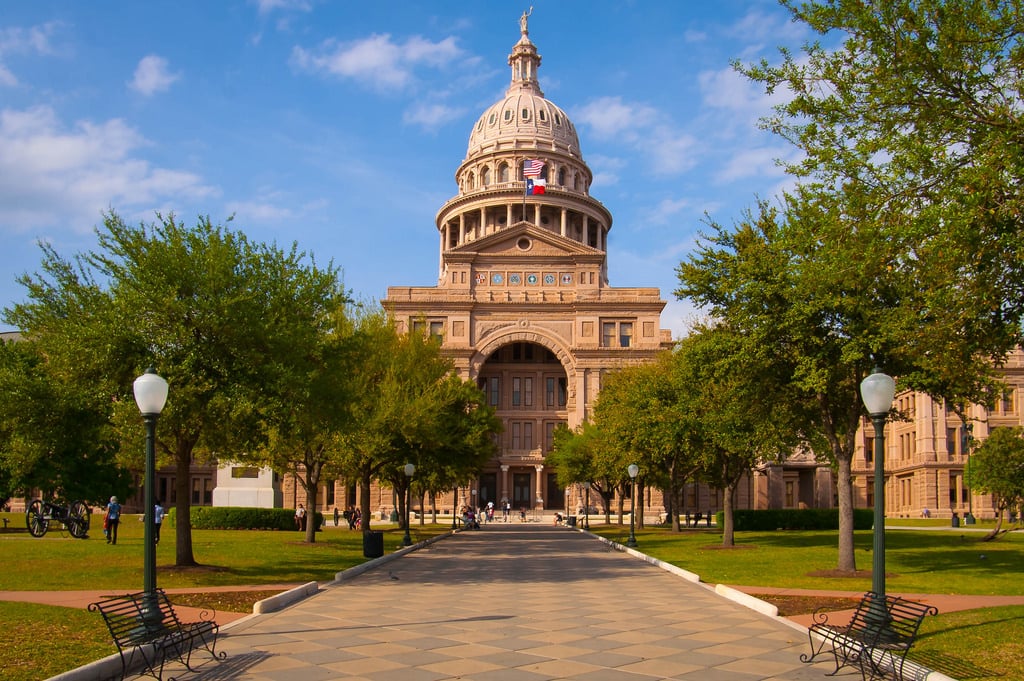 Texas State Capitol In Austin