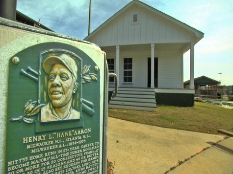 The childhood home of Hank Aaron was moved to the stadium. - Picture of Hank  Aaron Stadium, Mobile - Tripadvisor