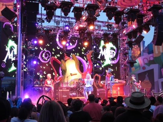 Mad T Party Disney California Adventure In Anaheim California Kid 