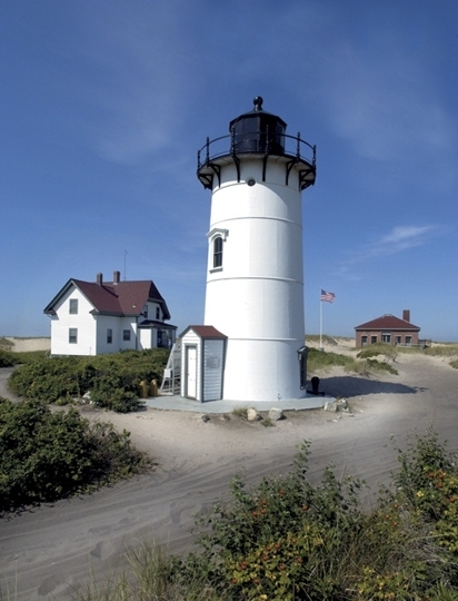 Race Point Lighthouse Keepers House In Provincetown, Massachusetts ...