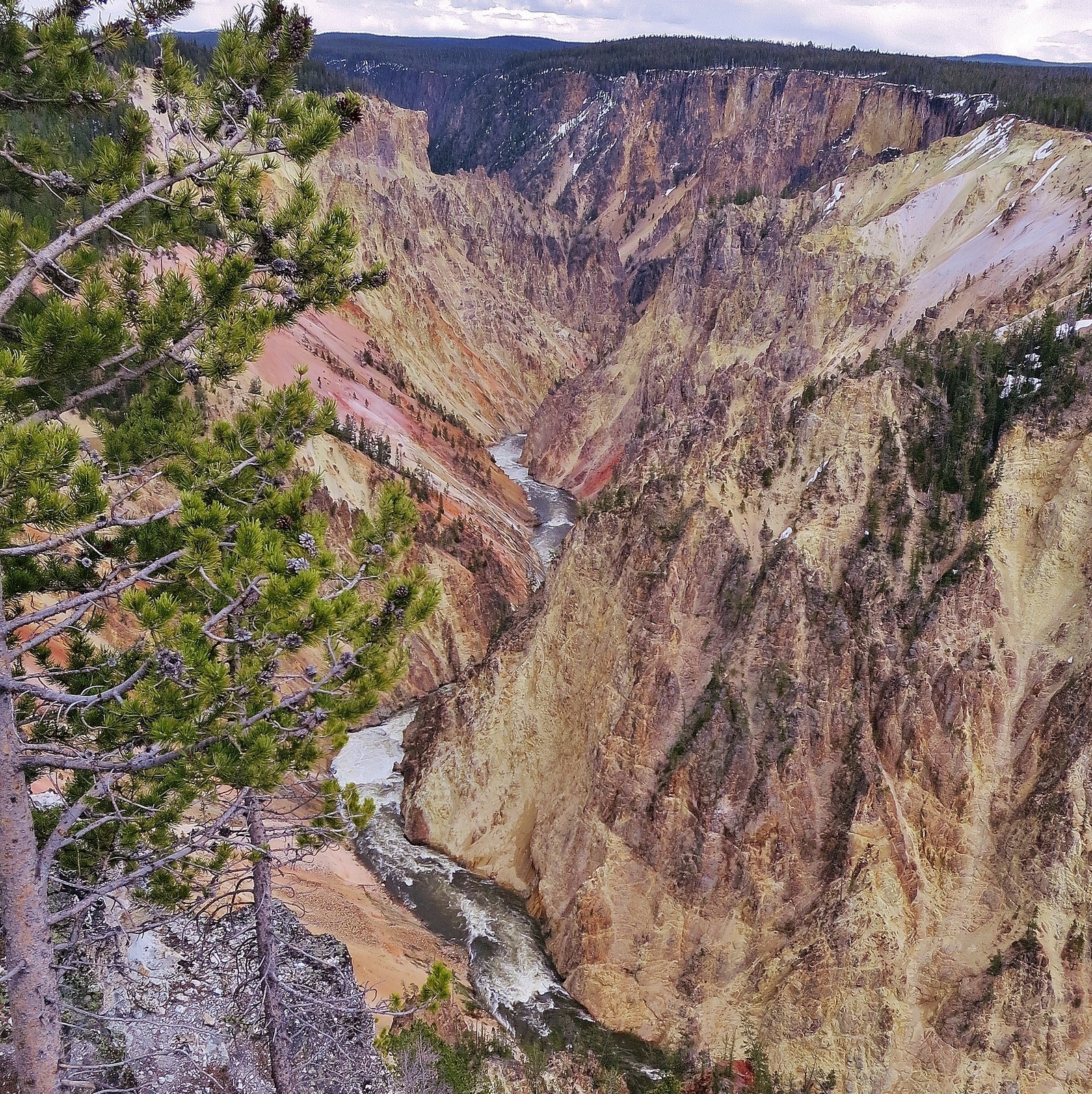 The Grand Canyon of the Yellowstone - Yellowstone National Park, Wyoming