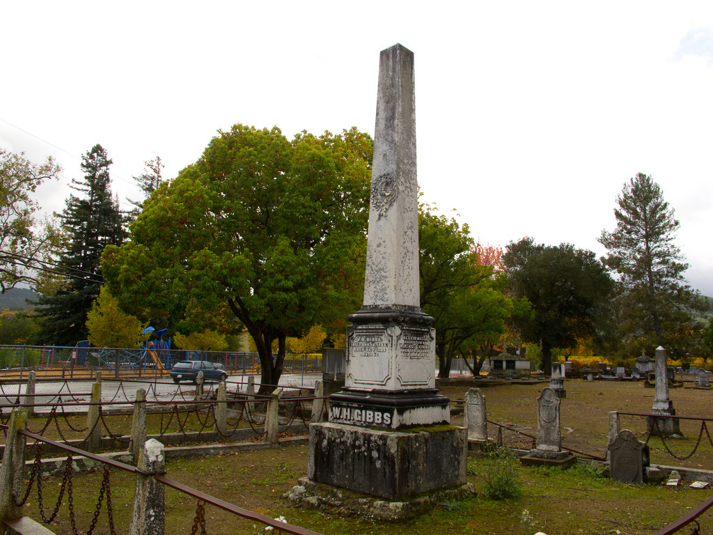 Yountville Park and Pioneer Cemetery in Yountville, California - Kid ...