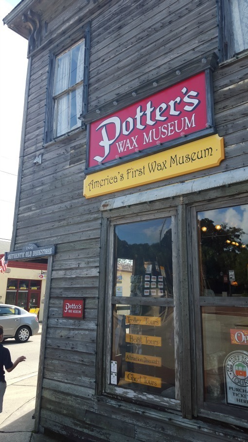 pottera wax musuem and drug store st augustine fl
