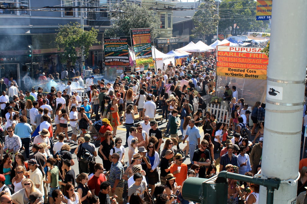 Haight Ashbury Street Fair in San Francisco, California Kidfriendly