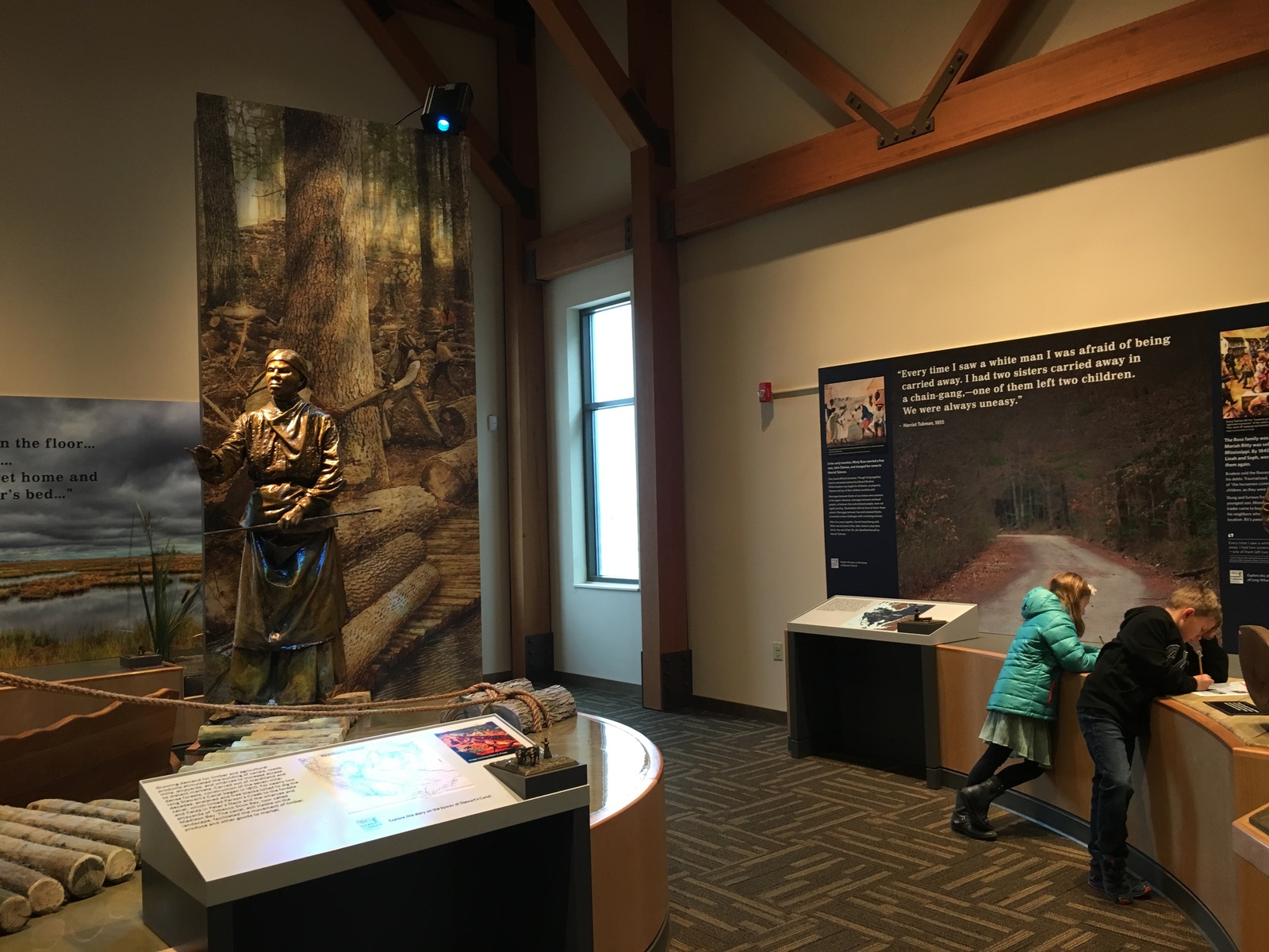 Harriet Tubman Underground Railroad Visitor Center In Woolford Maryland Kid Friendly Attractions Trekaroo
