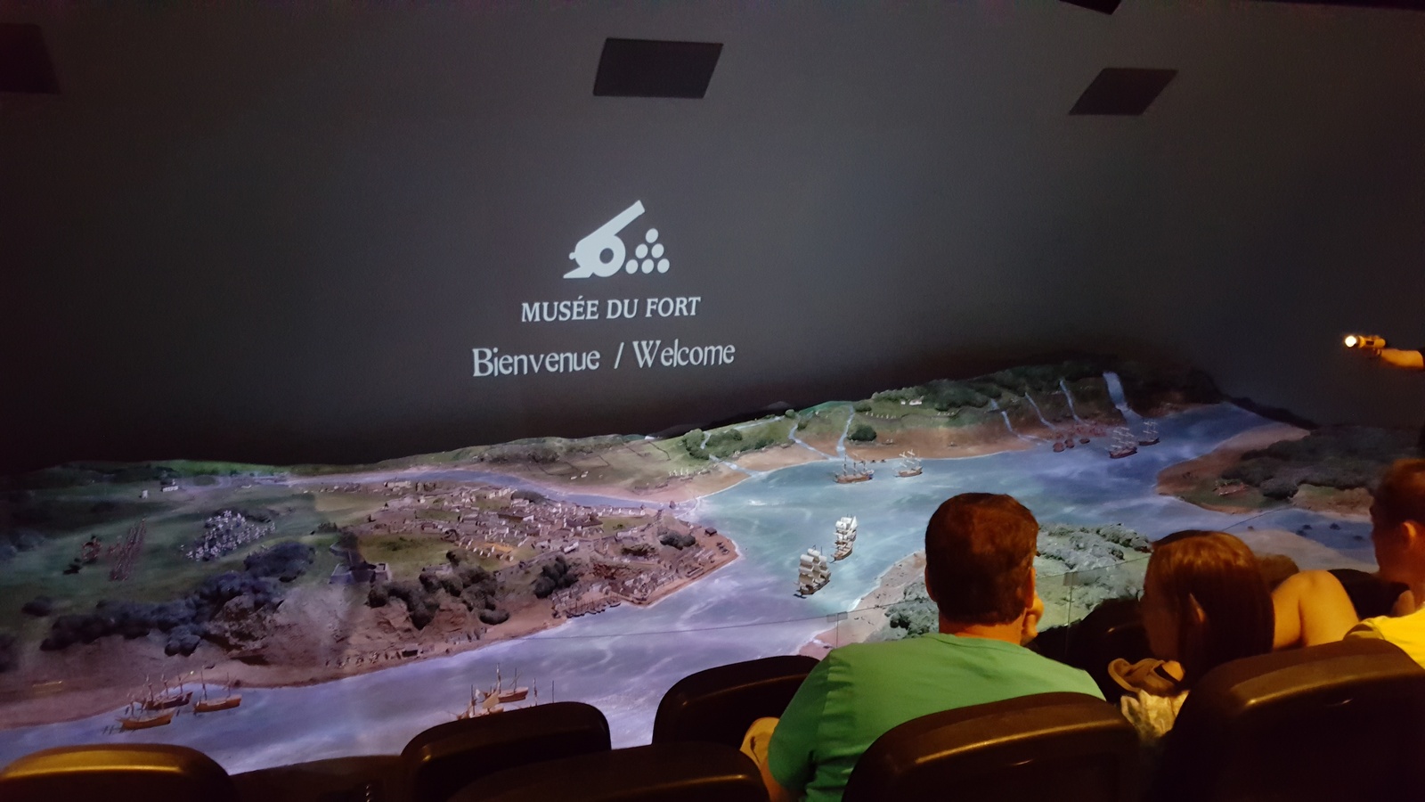 The Fort Museum (Musee du Fort) in Ville de Quebec, Quebec Kid