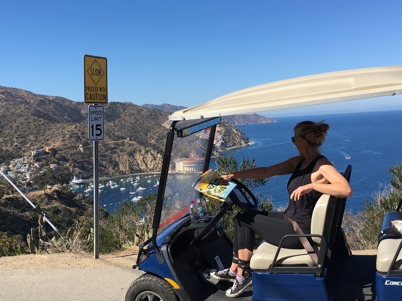 catalina island golf cart rental cruise port