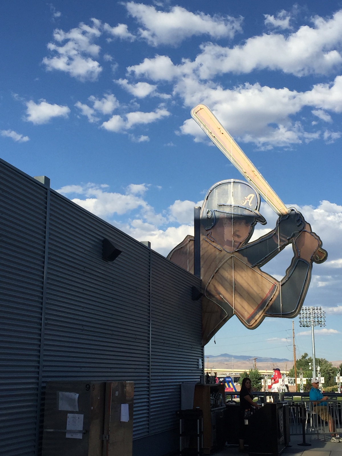 Mascot, Reno Aces Baseball, Reno, NV - Picture of Greater Nevada
