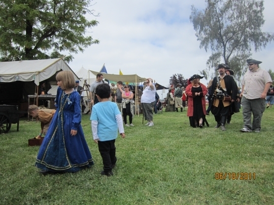 Scottish Renaissance Festival in Watsonville California Kid