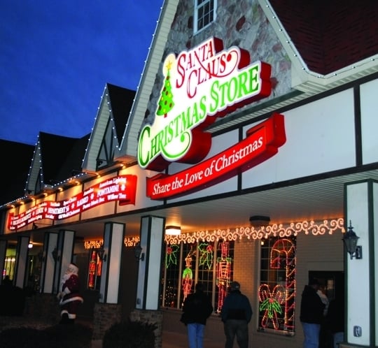 Santa Claus Christmas Store in Santa Claus, Indiana - Kid-friendly